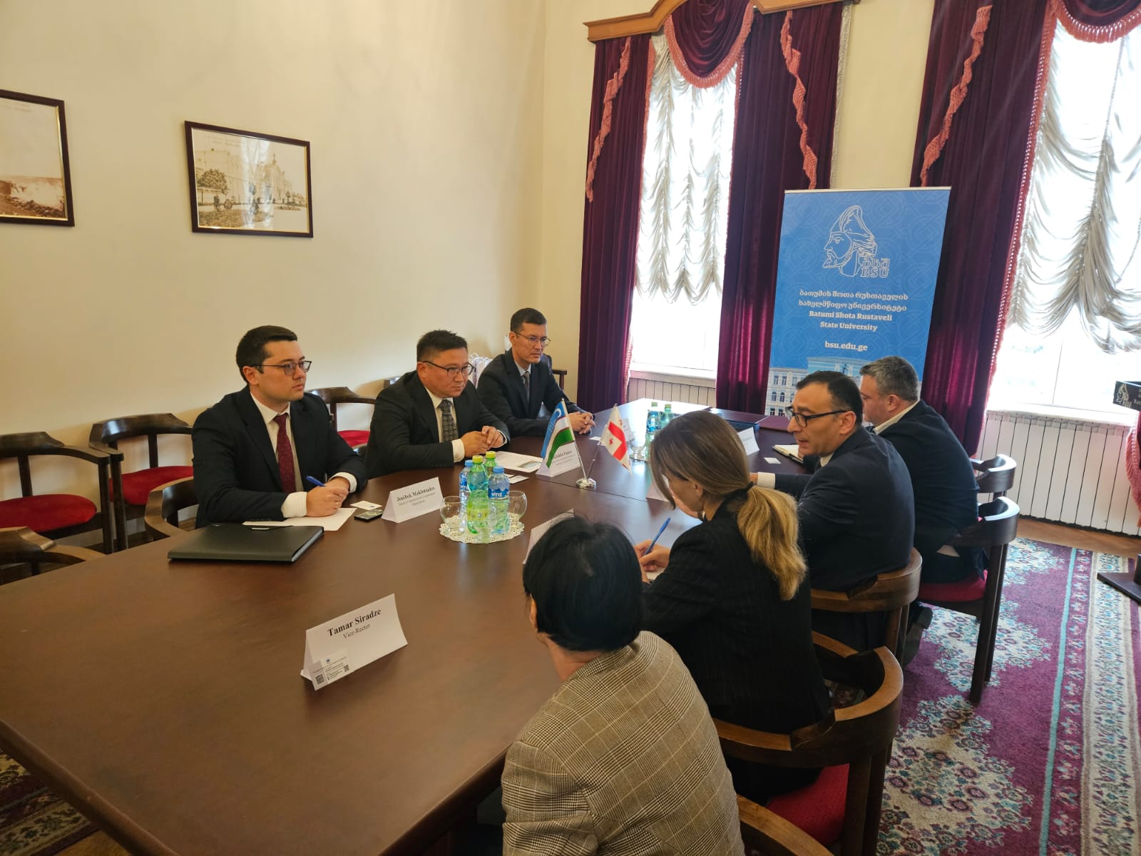 The Samarkand Institute of Economics and Service and Shota Rustaveli Batumi State University have signed a Memorandum of Cooperation