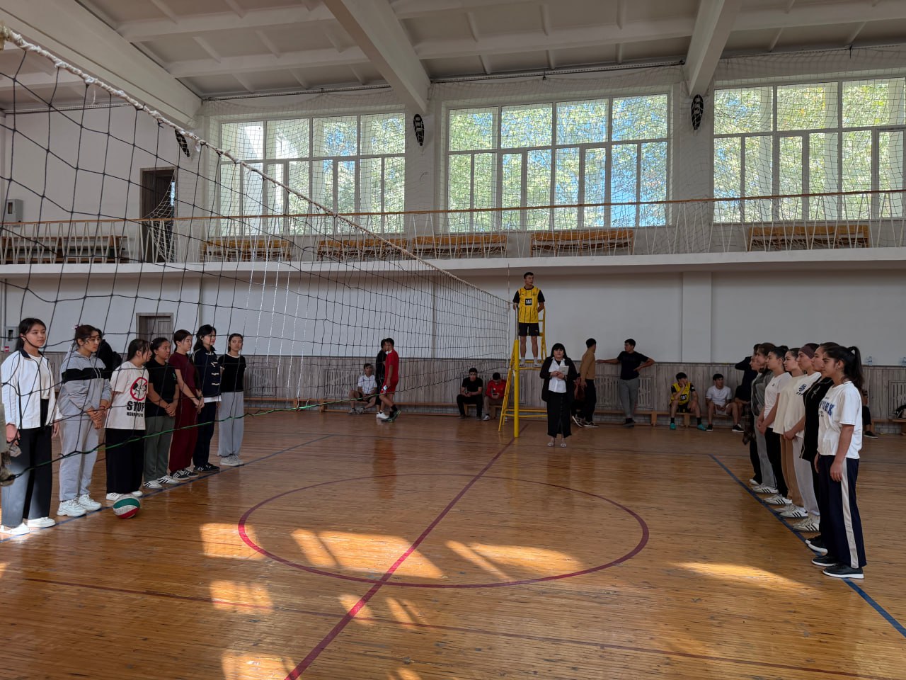 A volleyball competition took place as part of the “Five Initiatives” Olympiad - SamISI