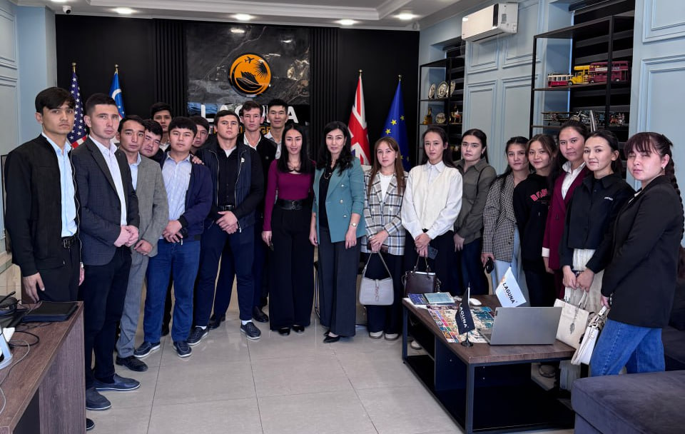 At the initiative of the Department of Tourism, students participated in practical training at the tourist company ‘Laguna Travel.’ - SamISI