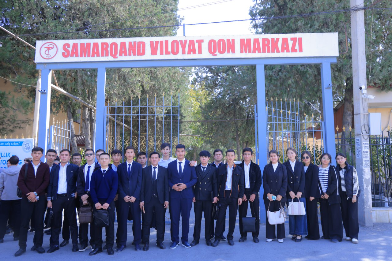 Students of the Samarkand Institute of Economics and Service took part in the ‘I am a blood donor’ campaign - SamISI