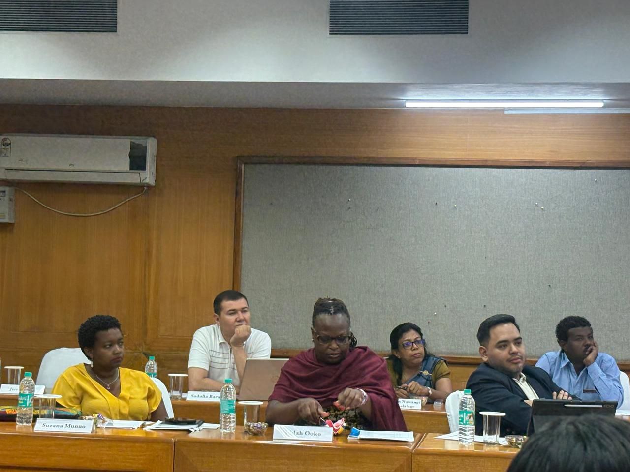 “The Deputy Dean of the Faculty of Banking and Financial Services is taking part in a training seminar in India”