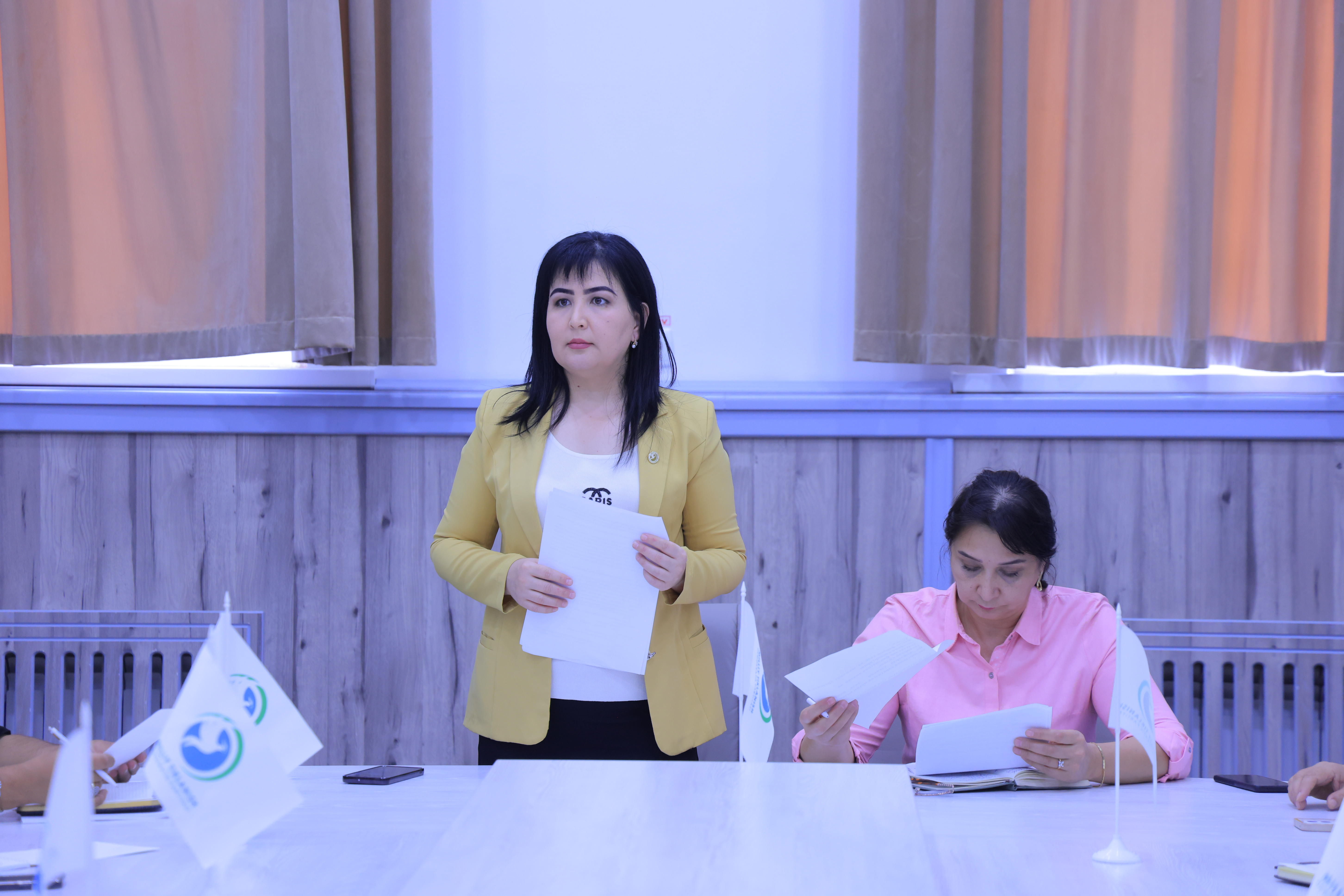 “A reporting meeting of the ‘Women Politicians’ Club was held”