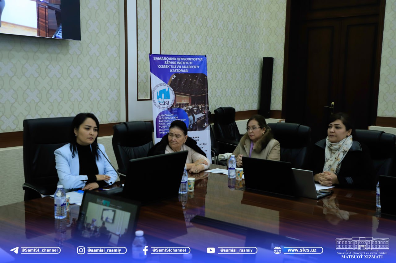 In order to further improve the intellectual potential and spiritual level of students of non-philological education at the Samarkand Institute of Economics and Service, the Republican competition "Oratory Skills" was held. - SamISI