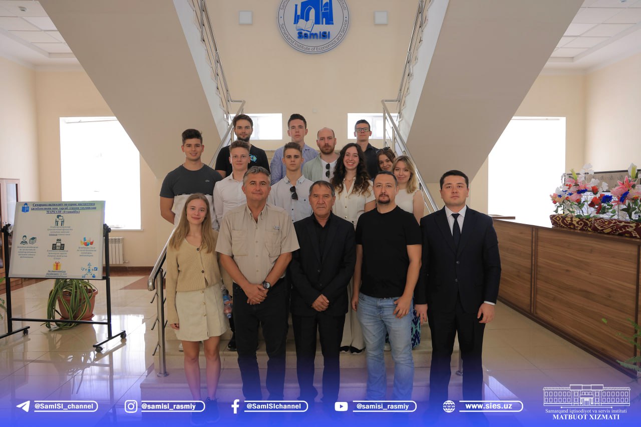 The Institute organized a tour for foreign students - SamISI