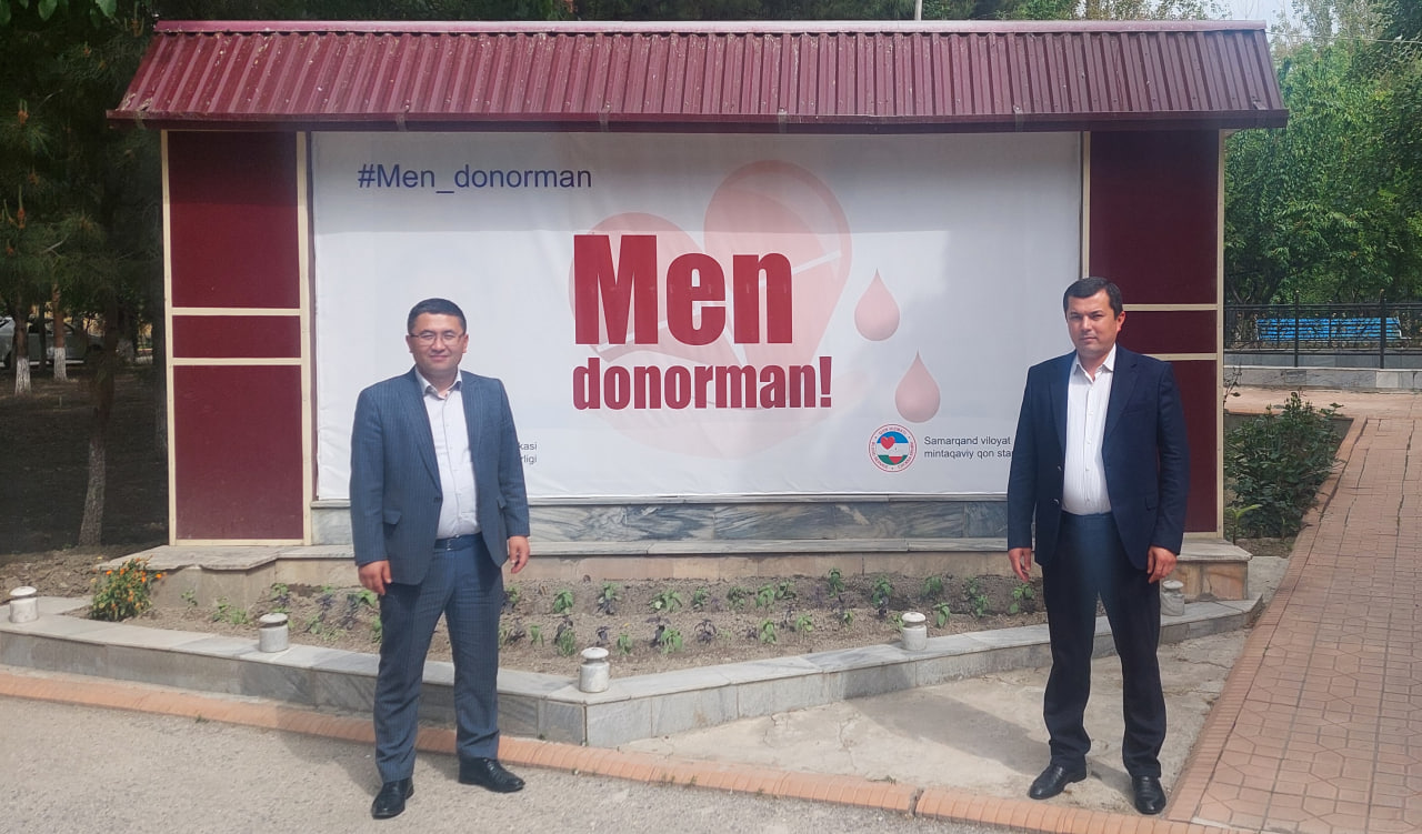 "I am a donor" campaign  - SamISI