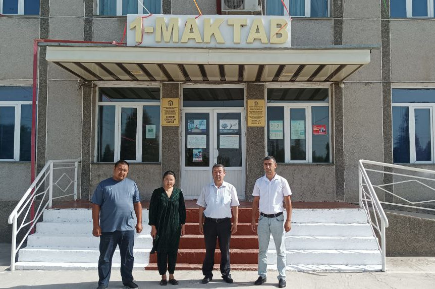 Professors and teachers of the Service Department conducted promotional activities for schoolchildren in Ishtikhon district  - SamISI
